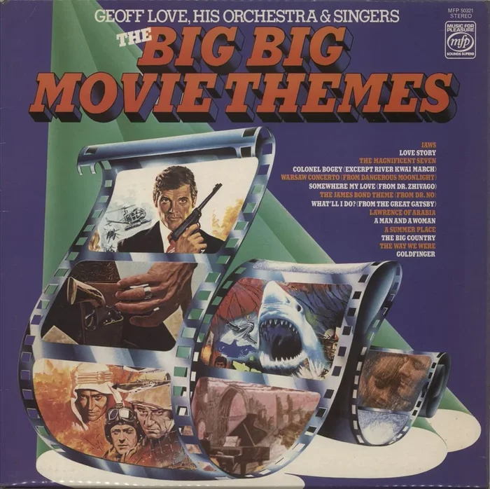 Geoff Love The Big Big Movie Themes UK Vinyl LP