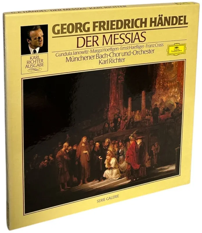 George Frideric Handel Handel: Der Messias German Vinyl box set