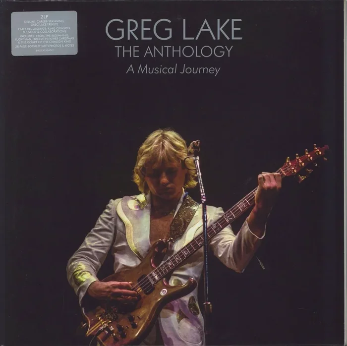 Greg Lake The Anthology: A Musical Journey UK 2-LP vinyl set
