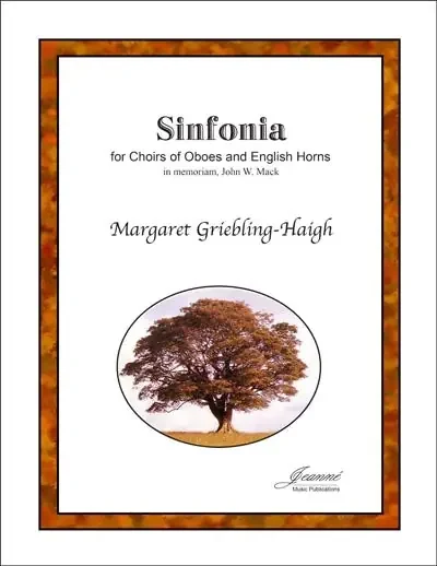 Griebling-Haigh, Margi % Sinfonia (score & parts) – OB/EH CHOIR (min.7 players)