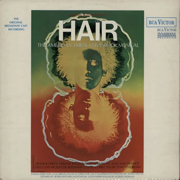 Hair (The Musical) Hair – 2nd – EX UK Vinyl LP