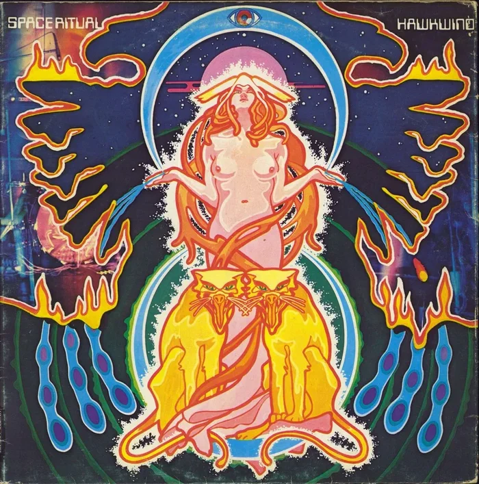 Hawkwind Space Ritual German 2-LP vinyl set
