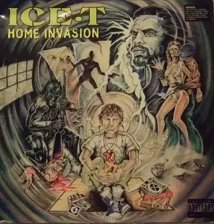 Ice-T – Home Invasion (2xLP, Album) (Mint (M))