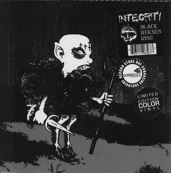 Integrity Black Heksen Rise – Green Vinyl US 7 ” vinyl