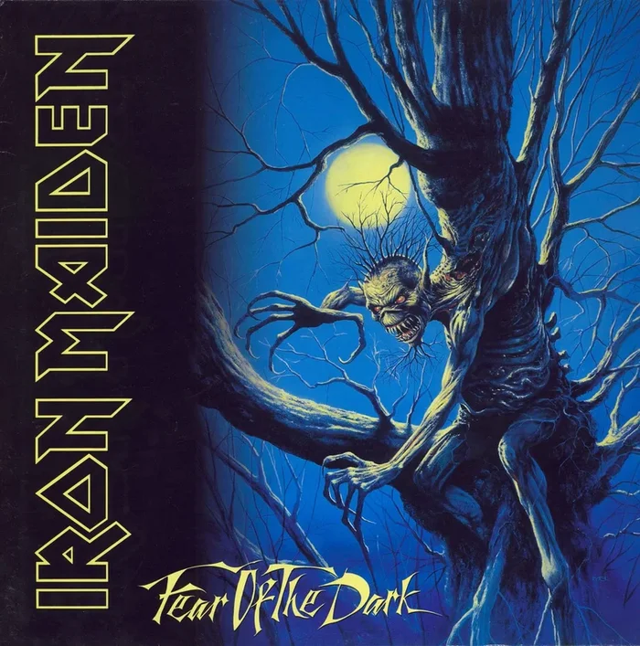 Iron Maiden Fear Of The Dark UK 2-LP vinyl set