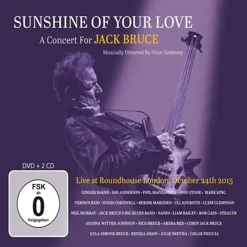 Jack Bruce Sunshine Of Your Love A Concert For Jack Bruce – COMPACT DISCS