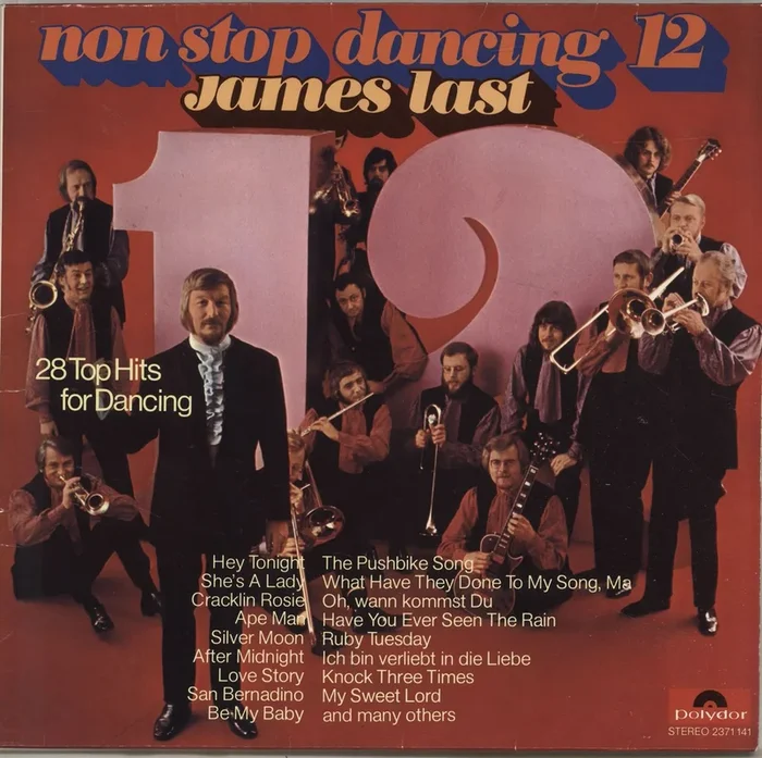 James Last Non Stop Dancing 12 German Vinyl LP