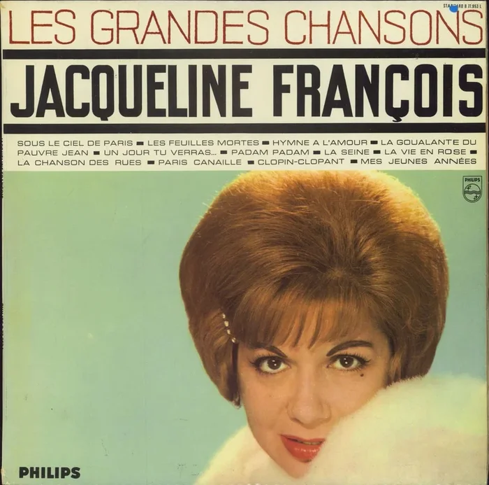 Jaqueline Francois les Grandes Chansons French Vinyl LP