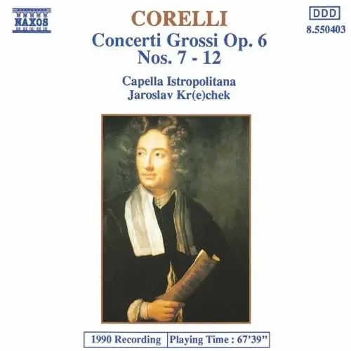 Jaroslav Krcek Concerti Grossi 7-12 – COMPACT DISCS