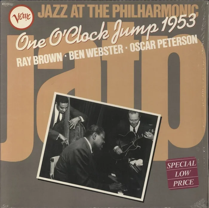Jazz At The Philharmonic One O’Clock Jump 1953 US Vinyl LP