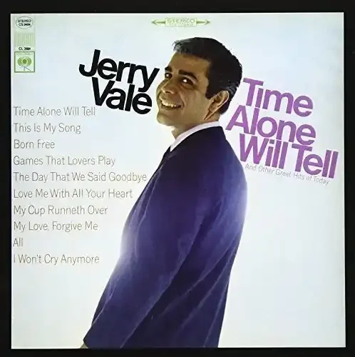 Jerry Vale Time Alone Will Tell And Today‘s Great Hits – COMPACT DISCS