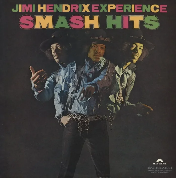 Jimi Hendrix Smash Hits Australian Vinyl LP