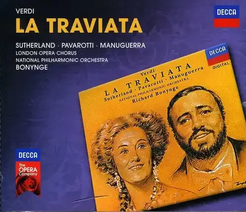 Joan Sutherland Decca Opera Verdi la Traviata – COMPACT DISCS