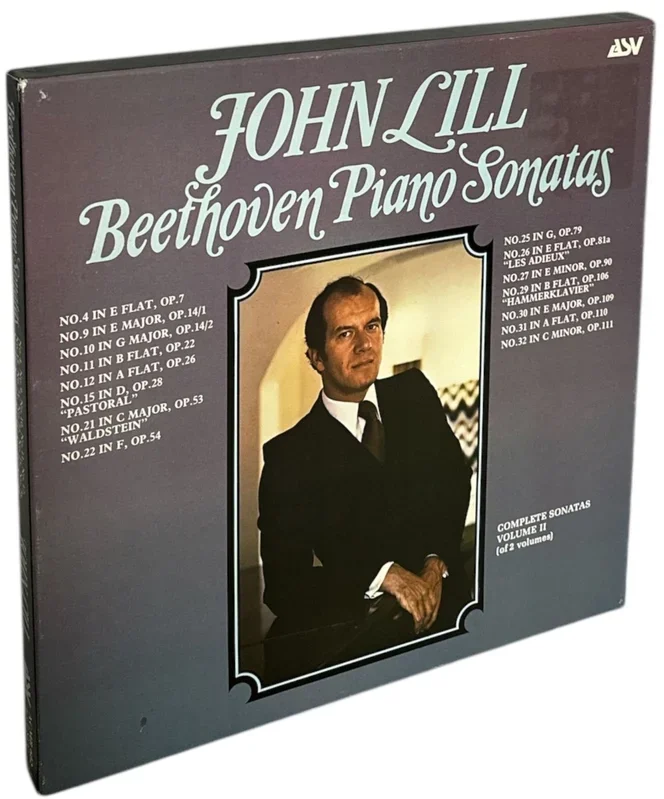 John Lill Beethoven Piano Sonatas: Volume 2 UK Vinyl box set