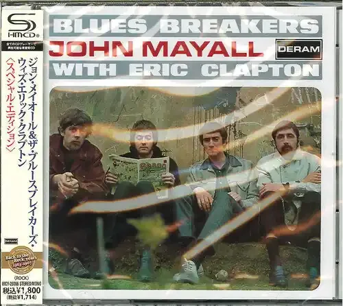 John Mayall John Mayall & Blues Breakers with Eric Clapton (SHM-CD) – COMPACT DISCS