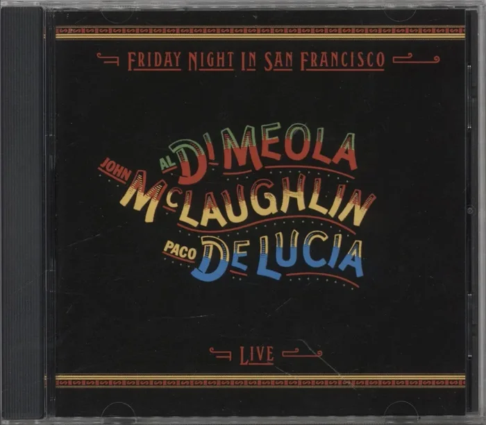 John McLaughlin, Al DiMeola & Paco De Lucia Friday Night In San Francisco US Super audio CD