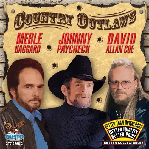 Johnny Paycheck Country Outlaws – COMPACT DISCS