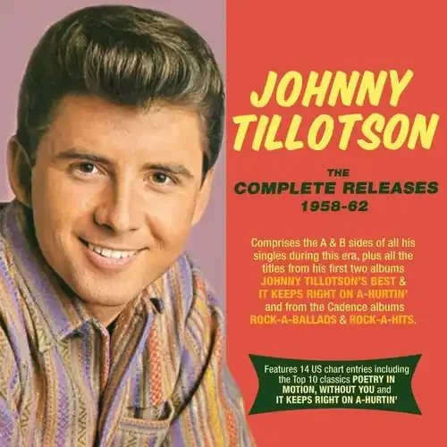 Johnny Tillotson Complete Releases 1958-62 – COMPACT DISCS