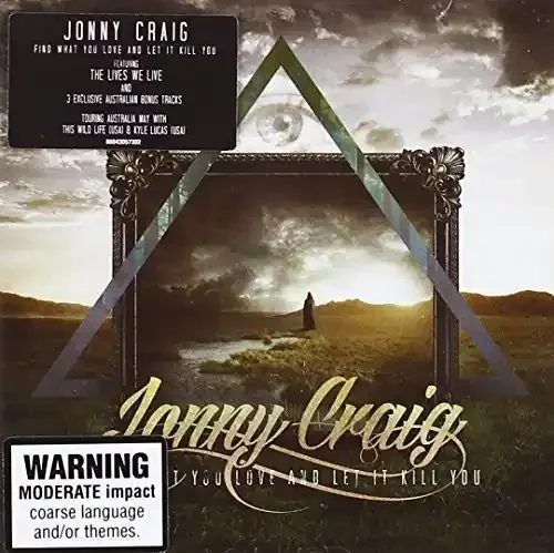 Jonny Craig Find What You Love & Let It Kill You – COMPACT DISCS