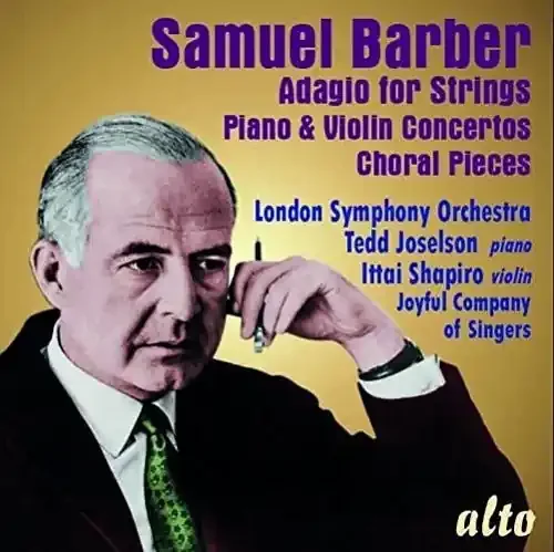 Joselson, Tedd / London Symphony Orch. Barber Adagio For Strings – Piano & Violin – COMPACT DISCS