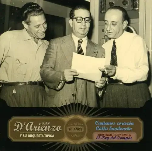 Juan D‘Arienzo Cantemos Corazon – COMPACT DISCS