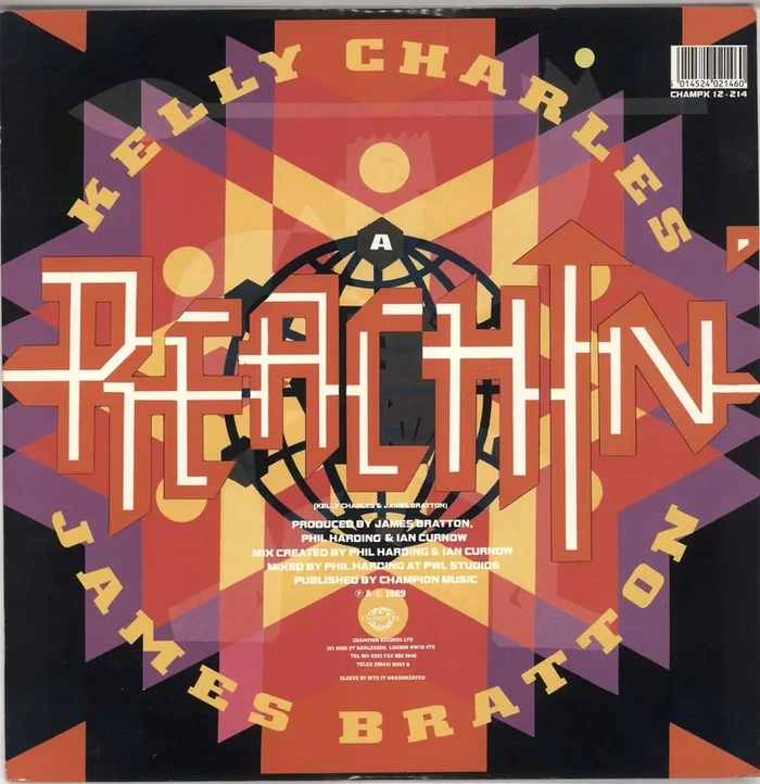 Kelly Charles Reachin’ UK 12 ” vinyl