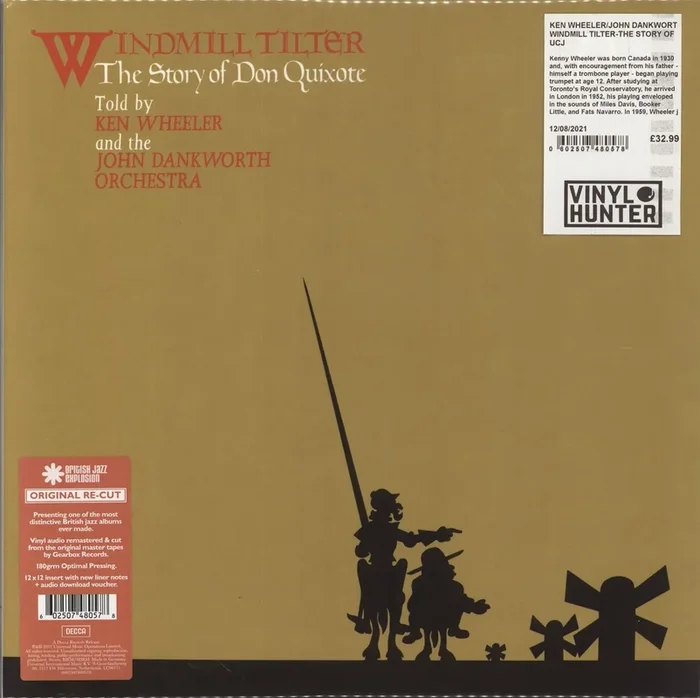 Ken Wheeler Windmill Tilter (The Story Of Don Quixote) – 180 Gram German Vinyl LP