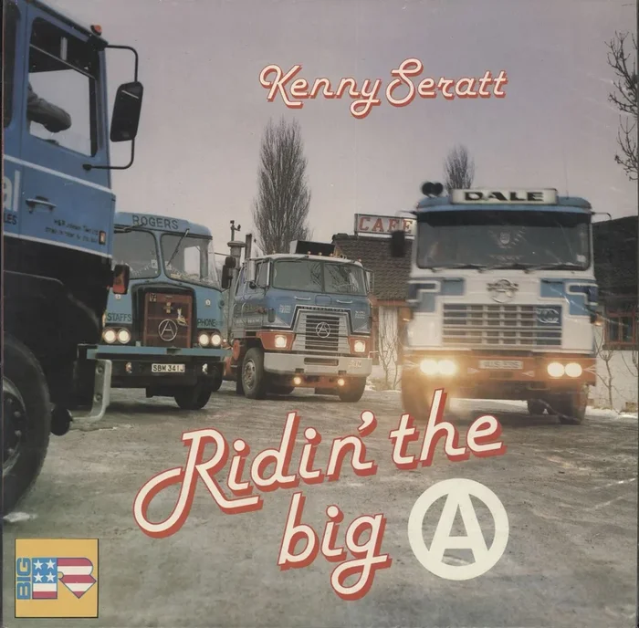Kenny Seratt Ridin’ The Big A UK Vinyl LP