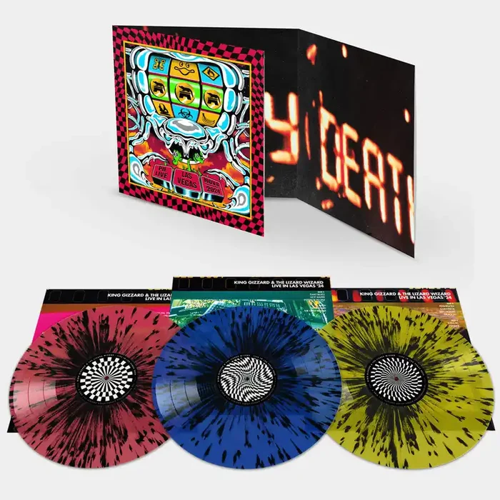 King Gizzard And The Lizard Wizard – King Gizzard – Live In Las Vegas ‘24 (Blue) [Colored Vinyl]