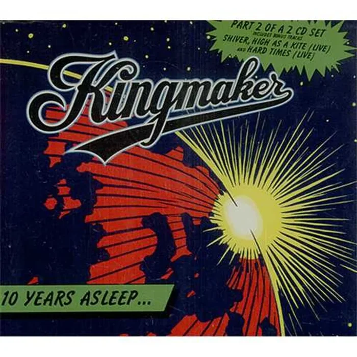 Kingmaker 10 Years Asleep UK CD single