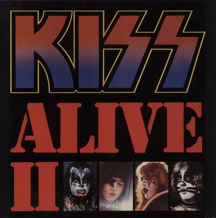 Kiss Alive II – EX UK 2-LP vinyl set