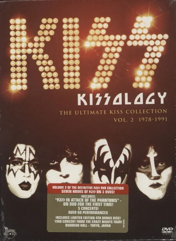 Kiss Kissology: The Ultimate Kiss Collection Vol. 2 – Sealed US DVD