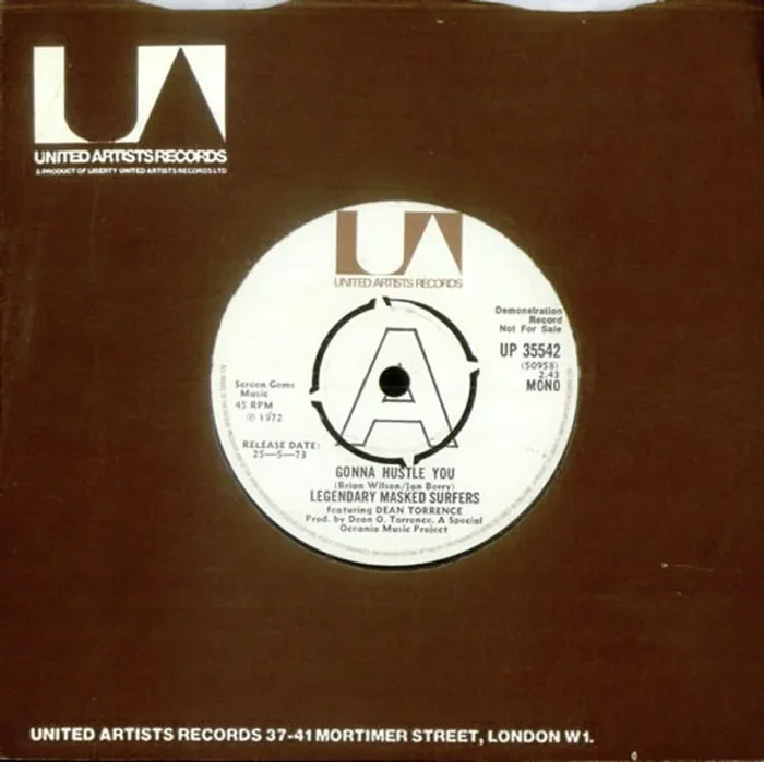 Legendary Masked Surfers Gonna Hustle You UK Promo 7 ” vinyl