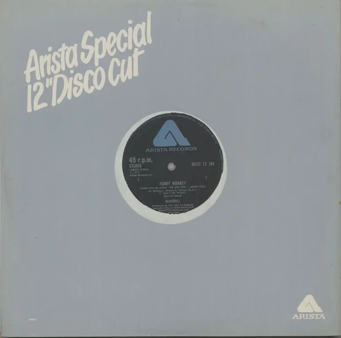 Mandrill Funky Monkey UK 12 ” vinyl