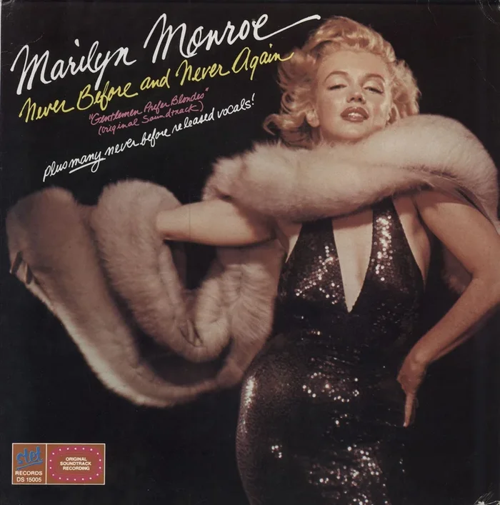 Marilyn Monroe Never Before And Never Again US Vinyl LP