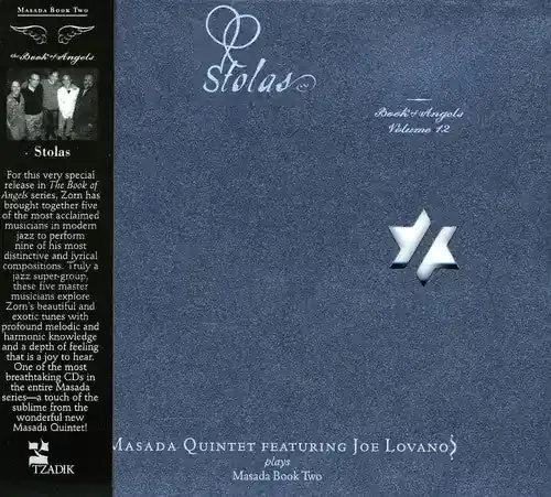 Masada Quintet / Lovano, Joe Stolas The Book of Angels 12