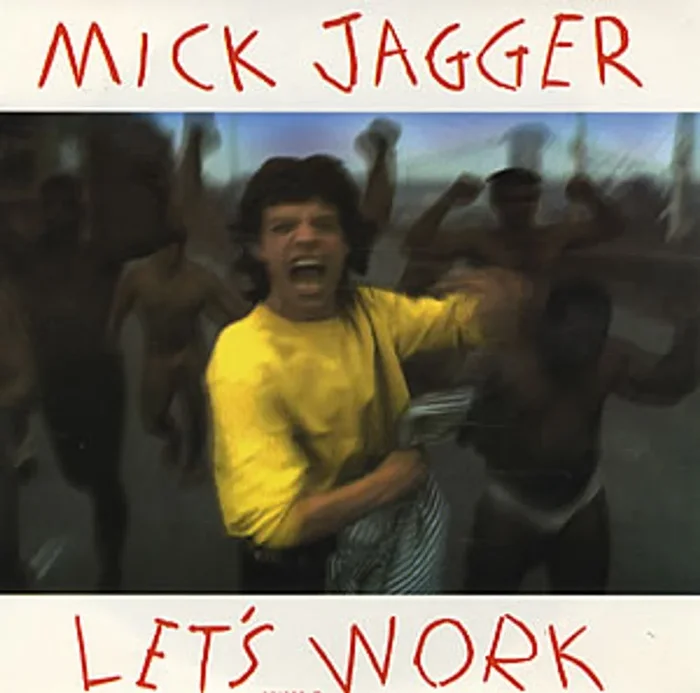 Mick Jagger Let’s Work UK 7 ” vinyl