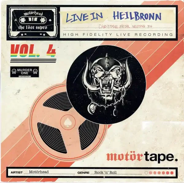 Motörhead – The Löst Tapes Vol. 4 (Live At Sporthalle, Heilbronn, 29th December 1984) (2xLP, Album, RSD, Ltd, Amb) (Mint (M))