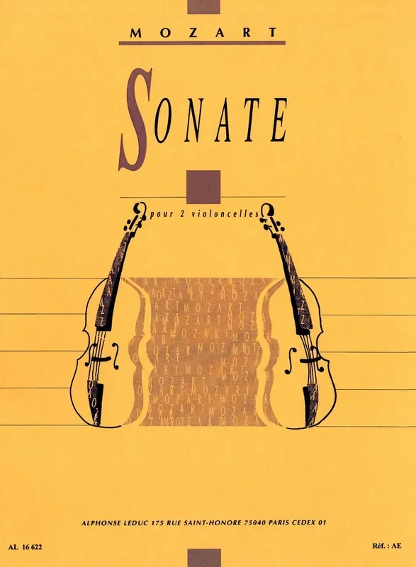 Mozart, Wolfgang Amadeus % Sonata in Bb, K292 (Bazelaire) – BSN/CEL or 2BSN