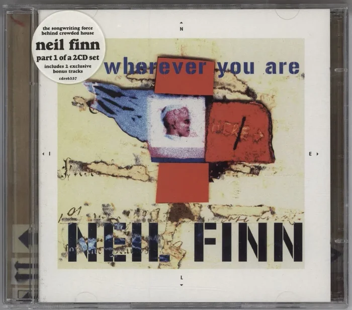 Neil Finn Wherever You Are – Parts 1 & 2 UK 2-CD single set