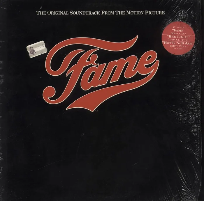 Original Soundtrack Fame + Opened Stickered Shrink US Vinyl LP