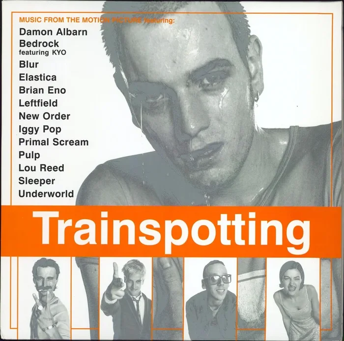 Original Soundtrack Trainspotting – Orange Vinyl UK 2-LP vinyl set