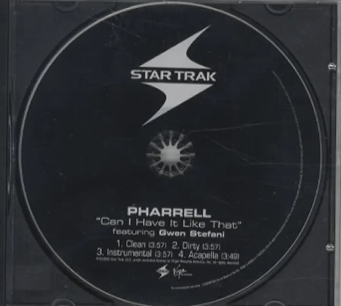 Pharrell Williams Can I Have It Like That UK Promo CD single