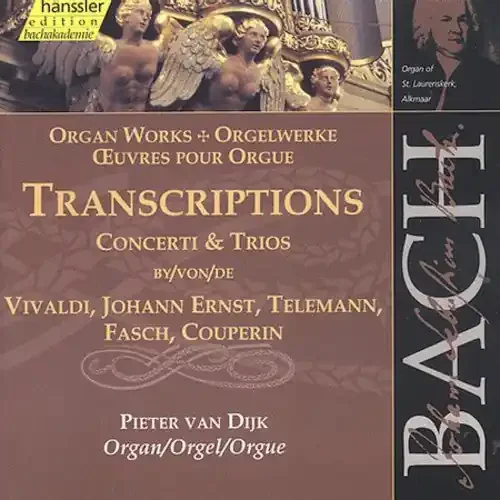 Pieter van Dijk Transcriptions Not a Note from Bach – COMPACT DISCS