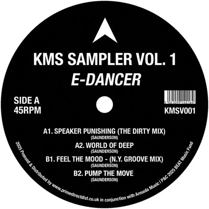 Pre-Order E-Dancer – Kms Sampler Vol. 1 [LP]