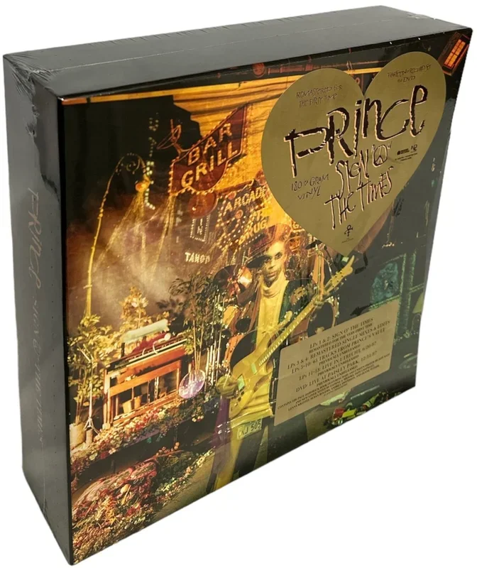 Prince Sign O’ The Times – 13LP+DVD – Super Deluxe Edition UK Vinyl box set