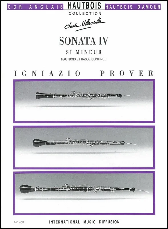 Prover, Igniazio % Sonata 4 in d minor-OB/Basso Continuo