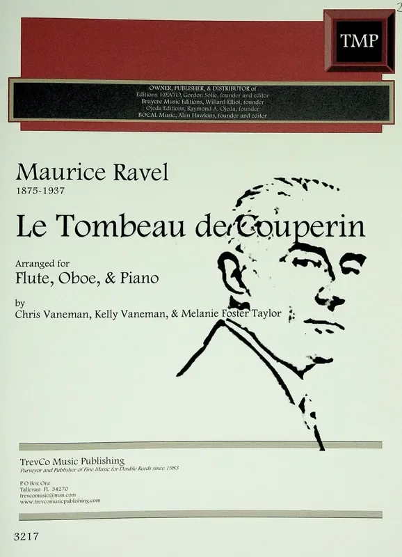 Ravel, Maurice % Le Tombeau de Couperin – FL/OB/PN