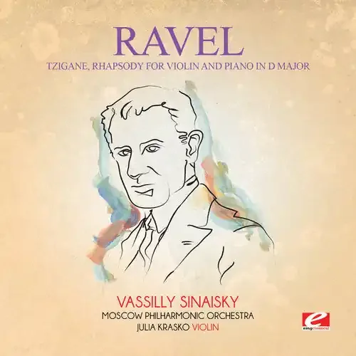 Ravel Tzigane Rhapsody for Violin Piano D Major – COMPACT DISCS
