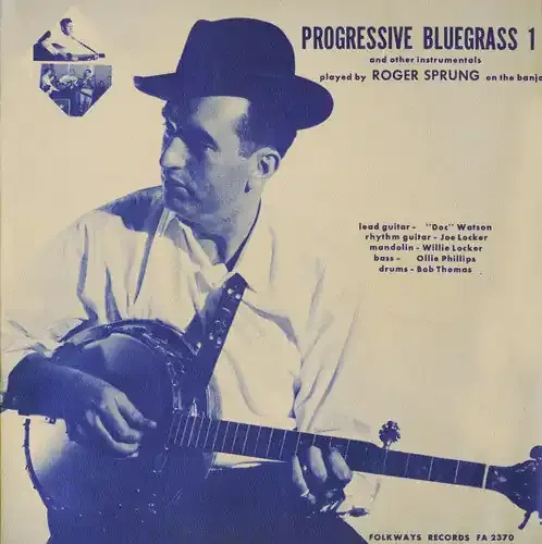 Roger Sprung Progressive Bluegrass and Other Instrumentals – Vo – COMPACT DISCS